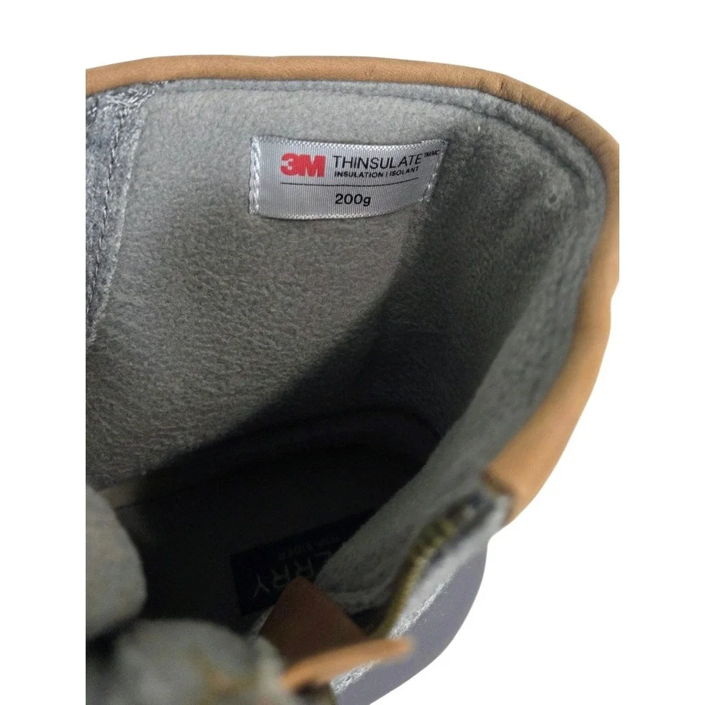 Sperry Women's Saltwater‎ Wool Rubber Grey Duck Boots Rain Boots Women's Size 11
